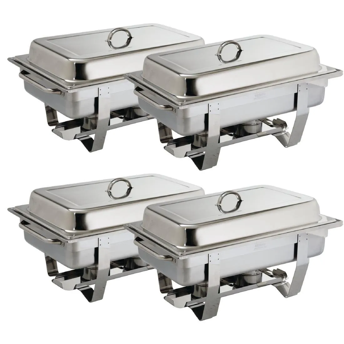 Chafing Dish Milano 9 L - GN 1/1 - Lotto di 4