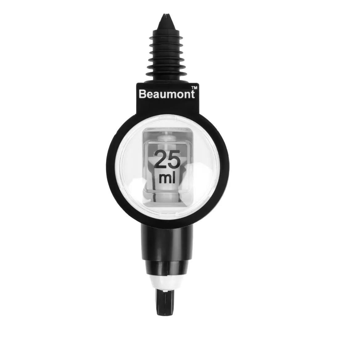 Misura di un bicchiere ottico da 25 ml