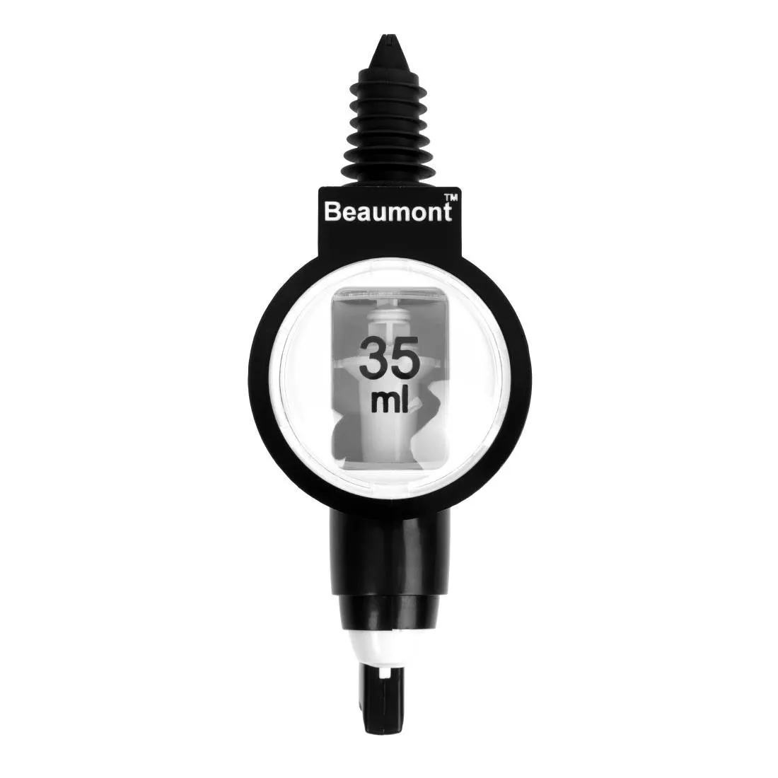 Misura di un bicchiere ottico da 35 ml