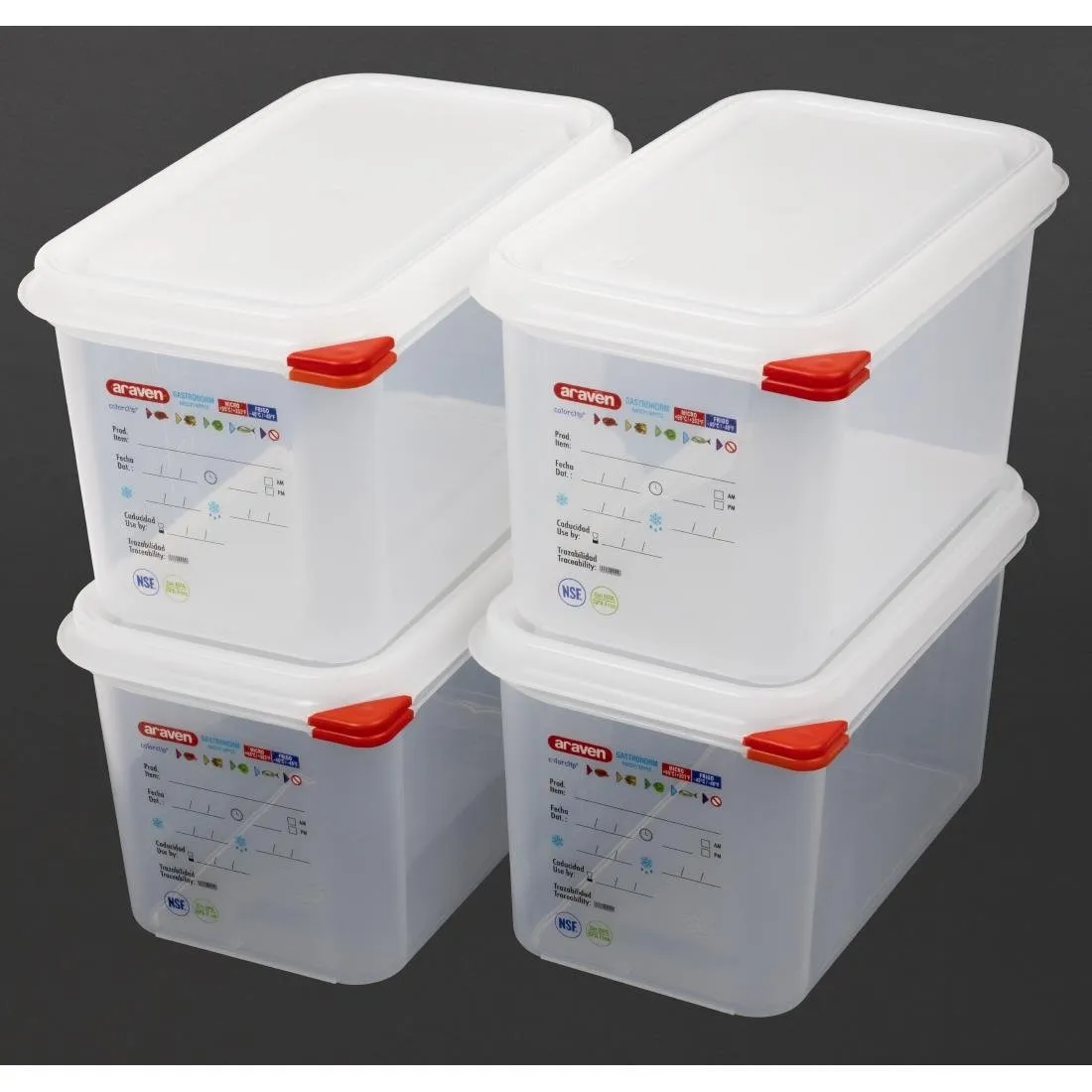 Scatola per alimenti GN1/4 da 4,3 litri