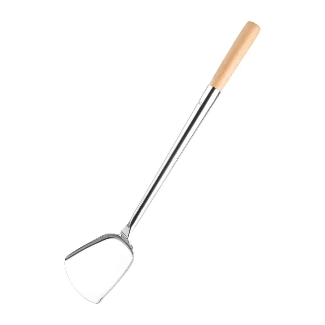 Spatola Wok in acciaio inossidabile - 46 cm