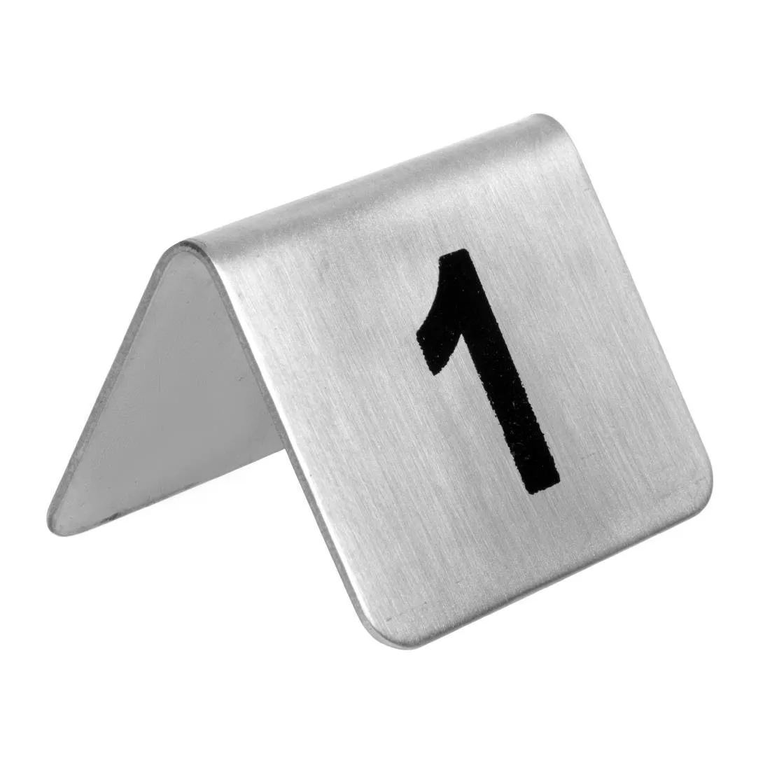 Numeri di tavolo in acciaio inossidabile da 1 a 10