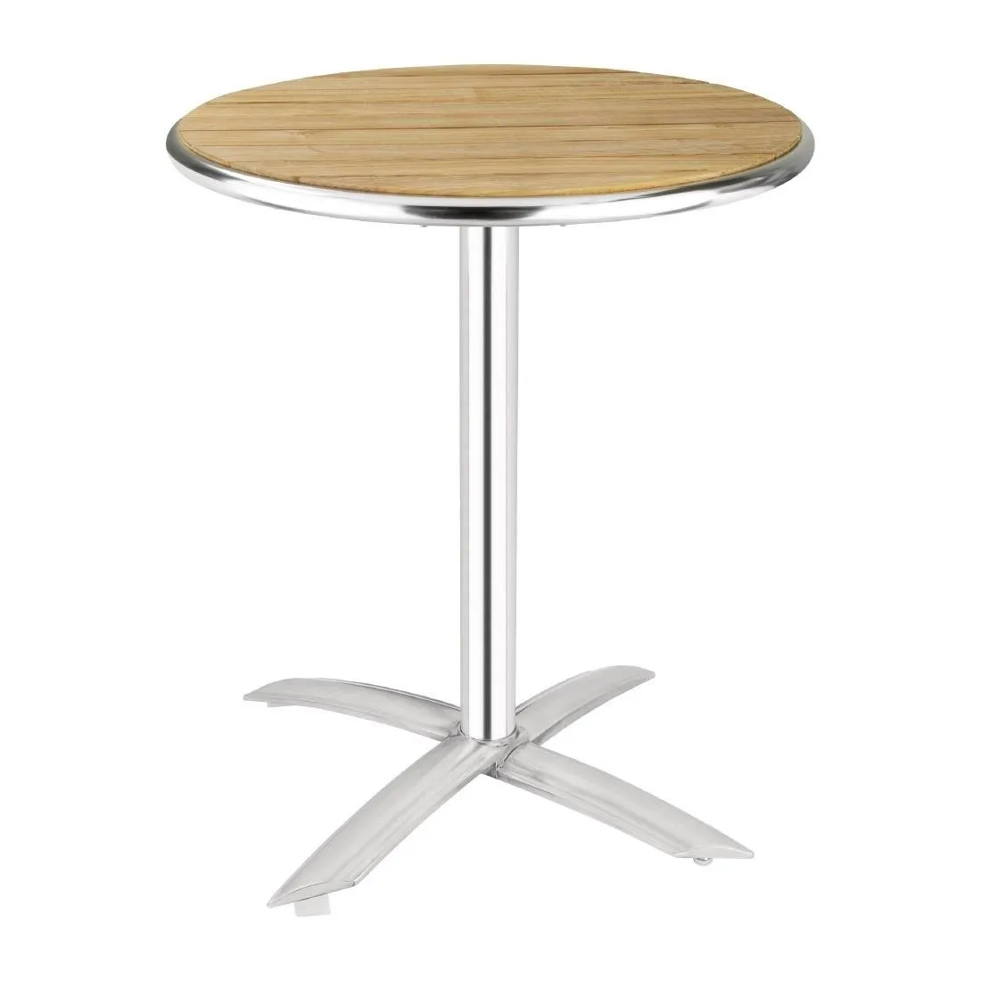 Tavolo con piano pieghevole in legno Ø 60 cm
