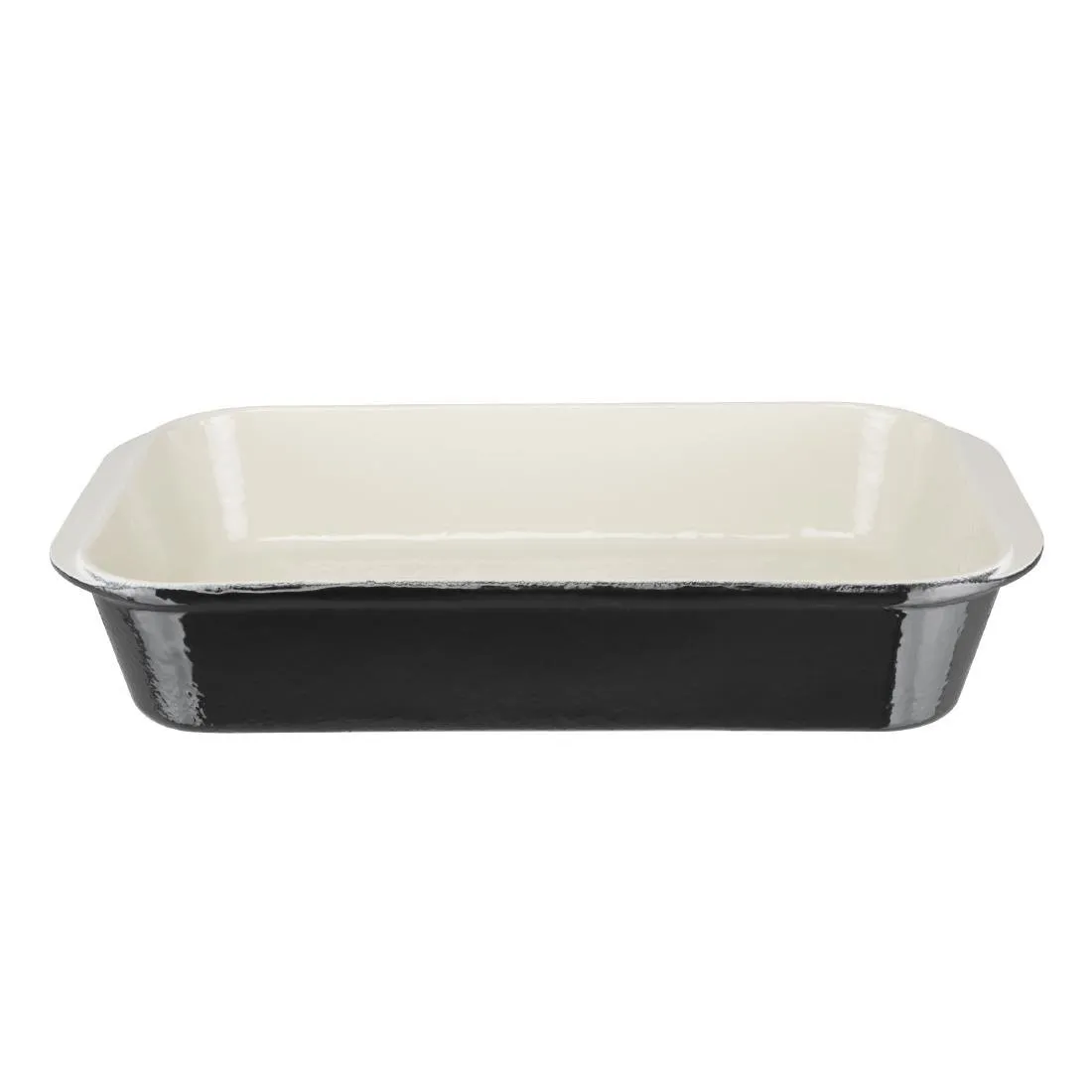 Piatto da arrosto in ghisa nera - L 405 x P 250mm