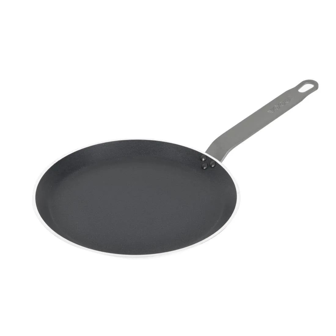 Piastra per crepes antiaderente in alluminio per induzione - Ø 260 mm