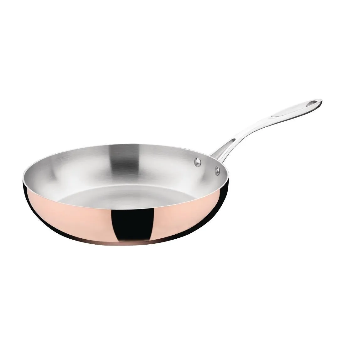 Padella a triplo strato di rame per induzione 280 x 60 mm