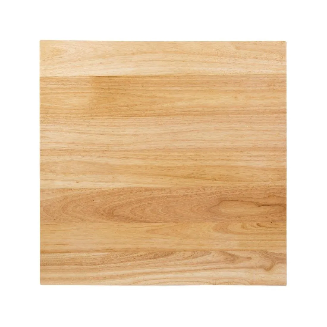 Piatto da tavolo quadrato in legno naturale 700 mm