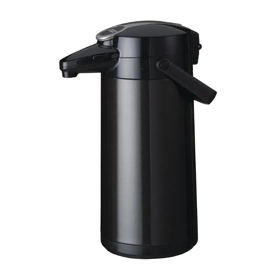 Brocca a pompa nera metallizzata da 2,2 L