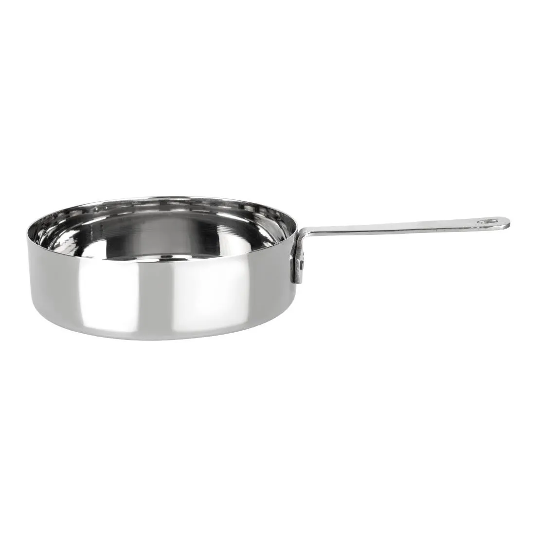 Mini Casseruola in Acciaio Inox - 125 x 35 mm