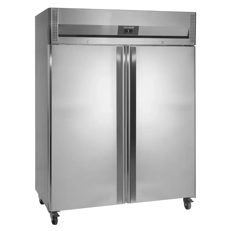 Armadio Refrigerato Positivo Inox GN 2/1 - 2 Porte - 1300 L