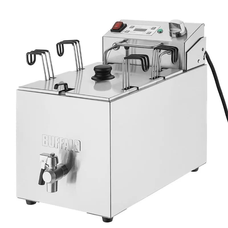 Cuocipasta con Rubinetto e Timer Buffalo - 8 L