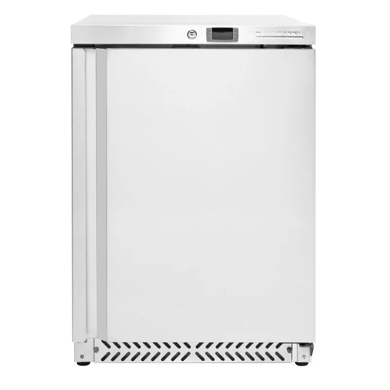 Armadio Refrigerato Negativo Inox 170 L -18°C 195 W, Porta Piena Battente, 2 Livelli, Sotto Piano CHR