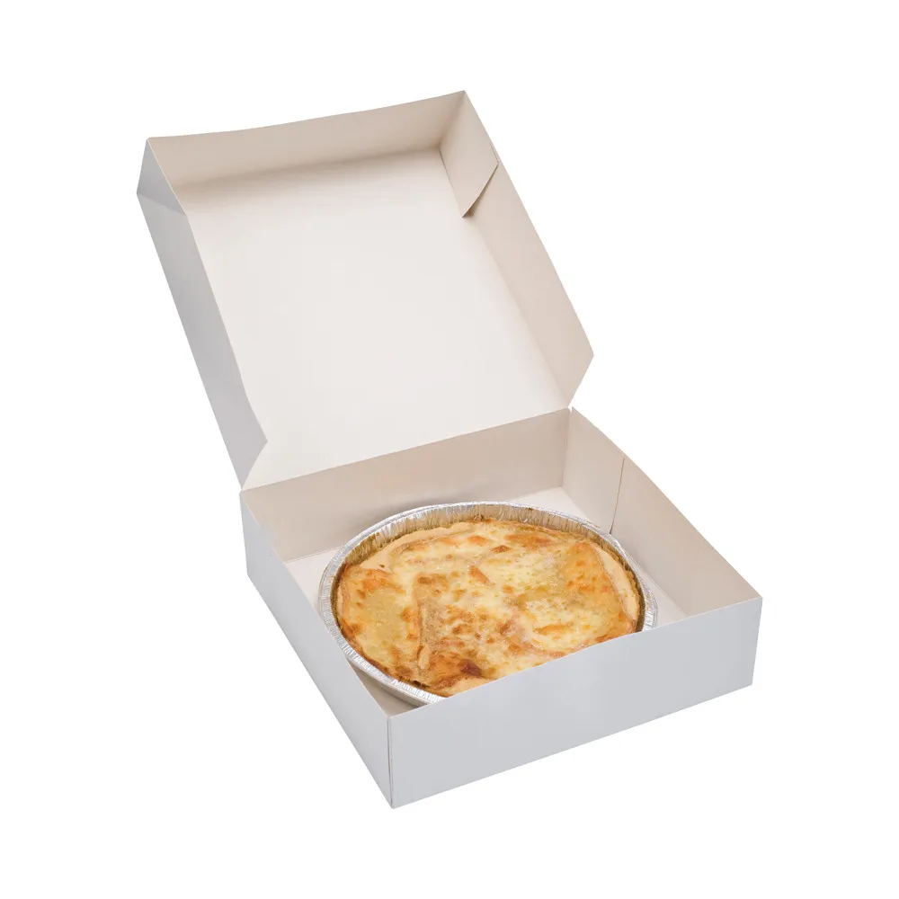 Scatola Pasticcera in Cartone Bianco - 29 x 29 cm - Lotto di 50