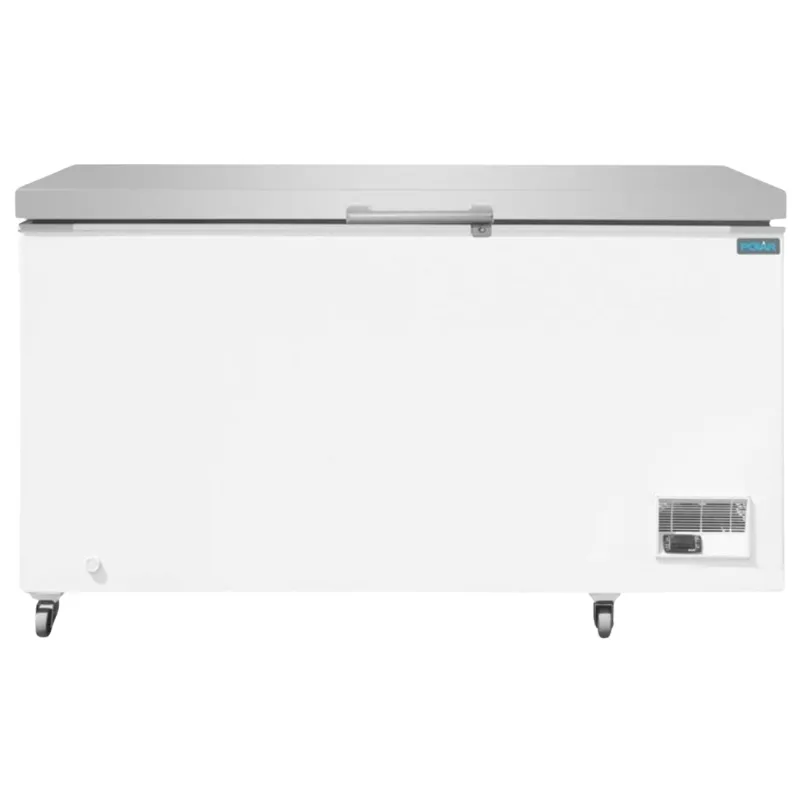 Congelatore a Pozzetto con Coperchio Inox - 378 L