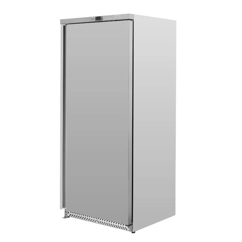 Armadio Refrigerato Positivo 590 L Inox 0/+8 °C, Porta Piena, Freddo Statico, 4 Livelli, Gas R600a