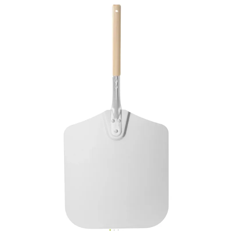 Pala per Pizza Quadrata con Manico Corto - 355x710 mm