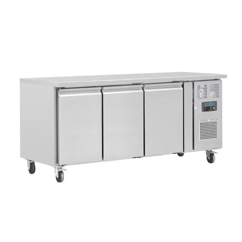 Tavolo Refrigerato Positivo 3 Porte Serie U 417L