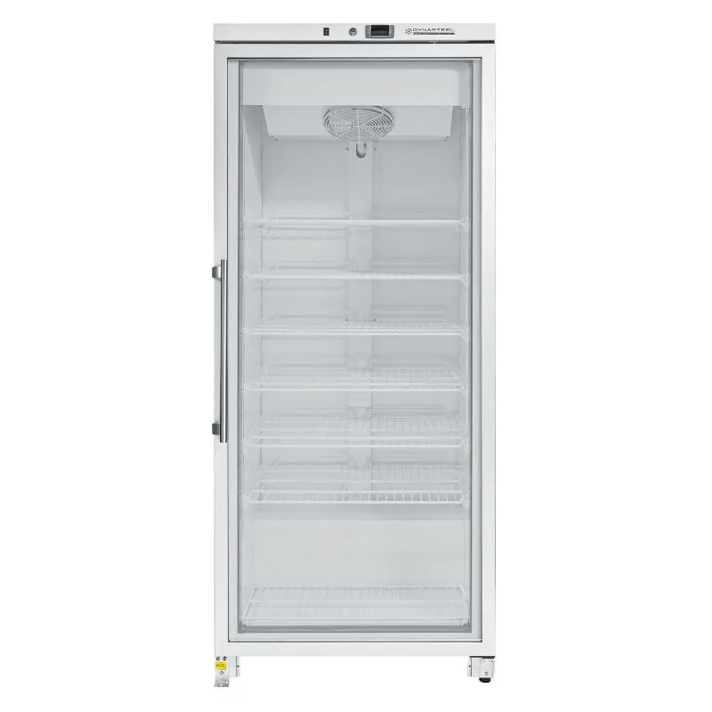 Armadio Congelatore 600 L Vetrato Freddo Ventilato -18/-22°C 7 Livelli 492 W, Congelatore Professionale