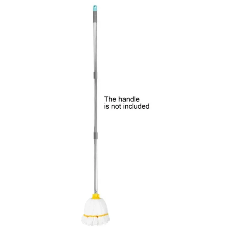 Testa Mop in Microfibra con Fascia Gialla - 0,15 kg