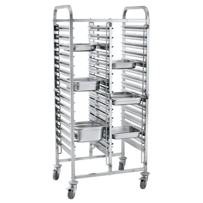 Carrello Porta-Vassoi Doppio - 30 x GN 1/1