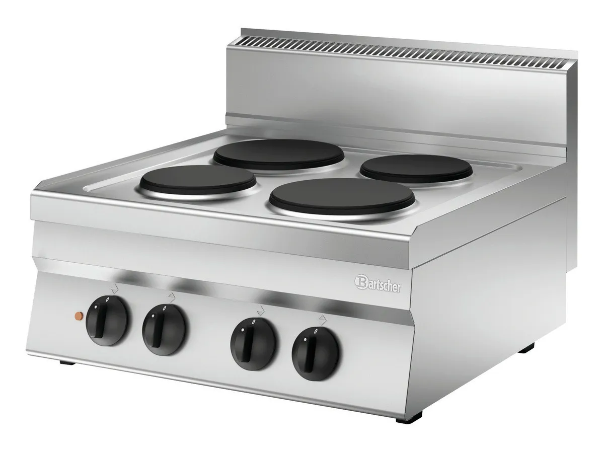 Fornello Elettrico 4 Fuochi - Serie 650