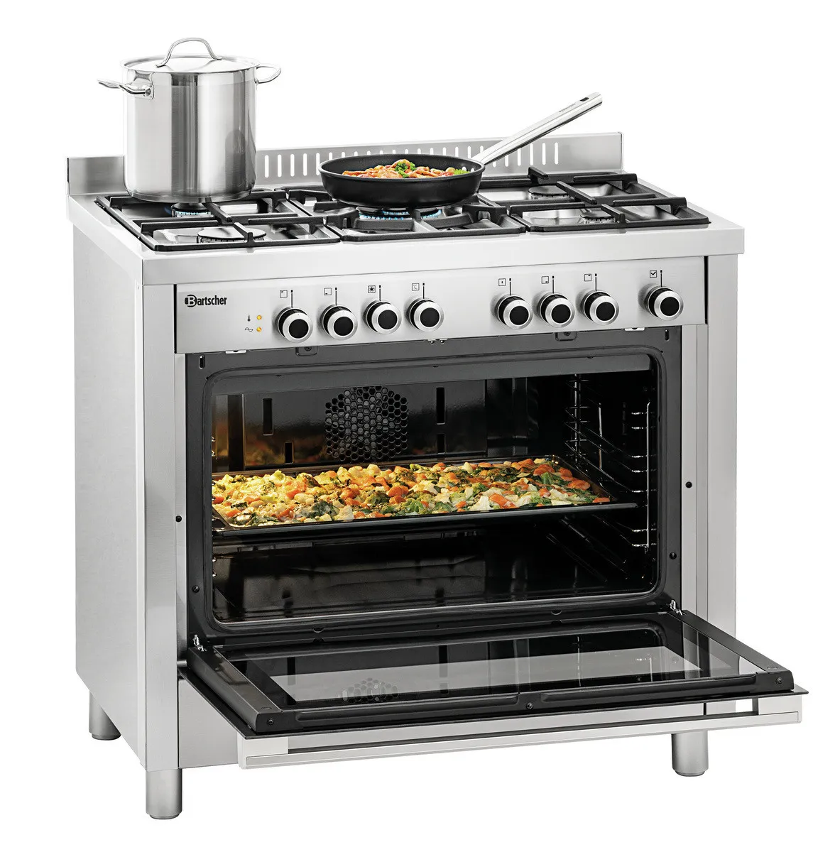 Fornello a Gas 5 Fuochi - Serie 900