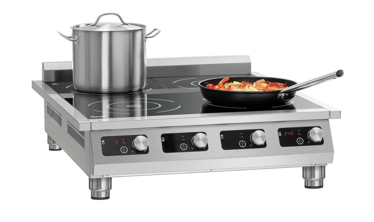 Fornello a Induzione 4 Fuochi - 14000 W