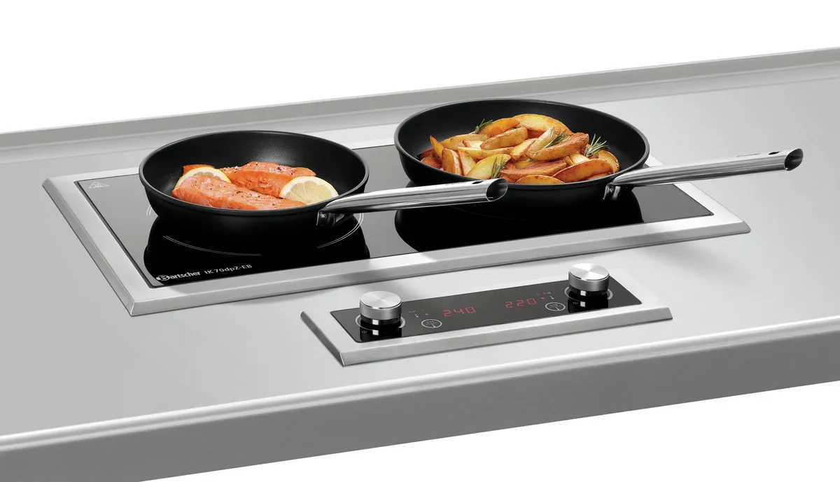 Piastra a Induzione 2 Fuochi - 7000 W