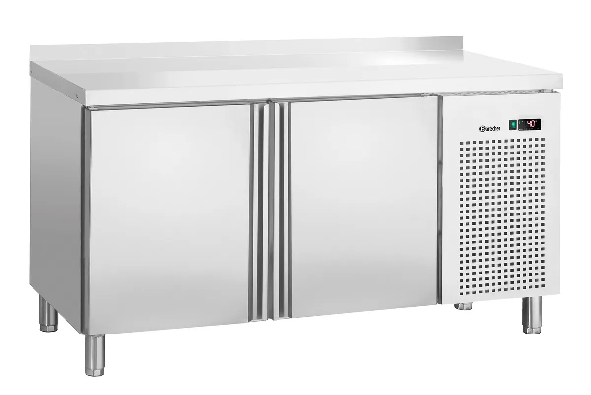 Tavolo Refrigerato Positivo 2 Porte GN 1/1 con Alzatina