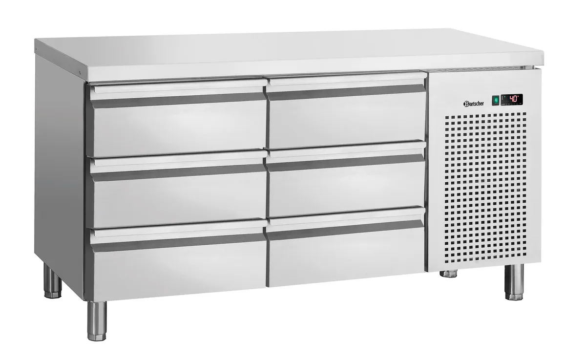 Tavolo Refrigerato Positivo 6 Cassetti GN 1/1