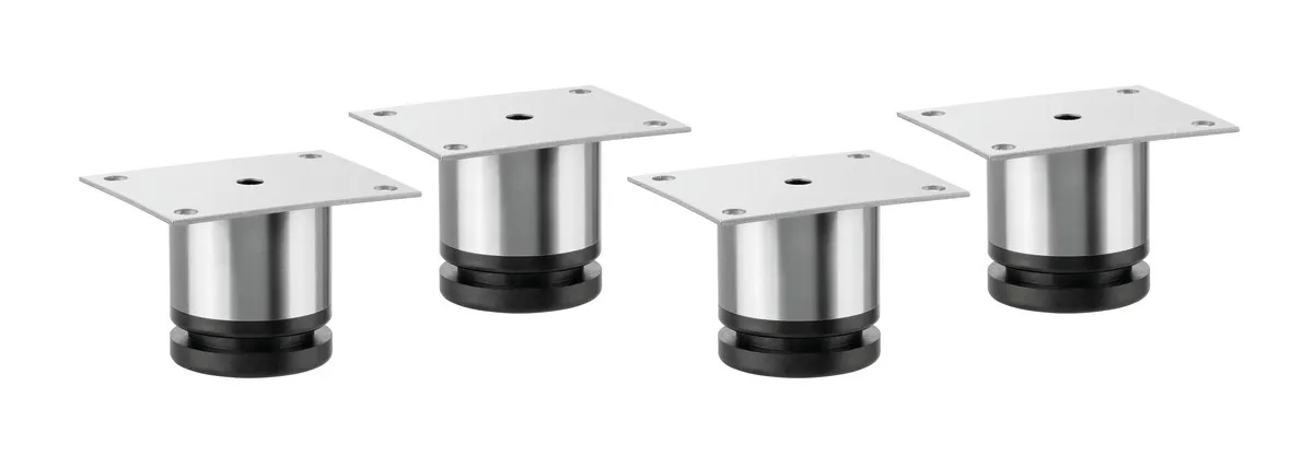 Piedini per Tavolo Refrigerato con Sottobase - Set di 4