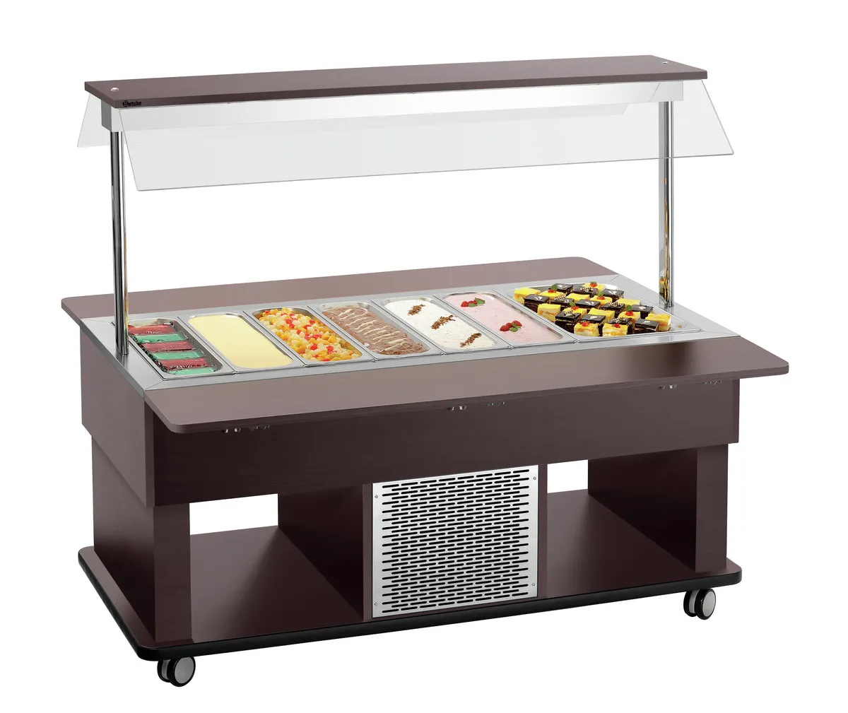 Carrello Buffet Caldo Bambino - 4 x GN 1/1