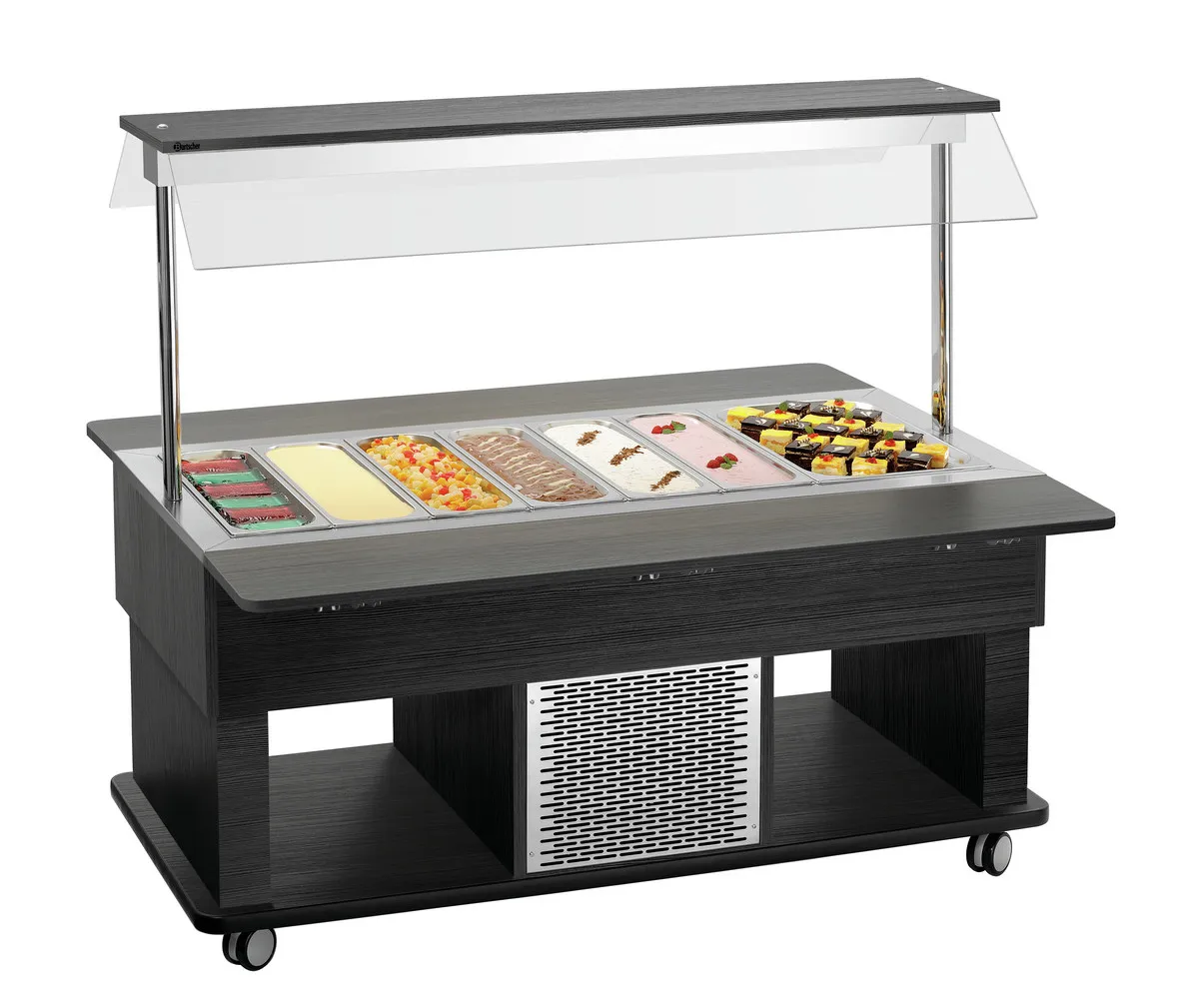 Carrello Buffet Caldo Bambino - 4 x GN 1/1
