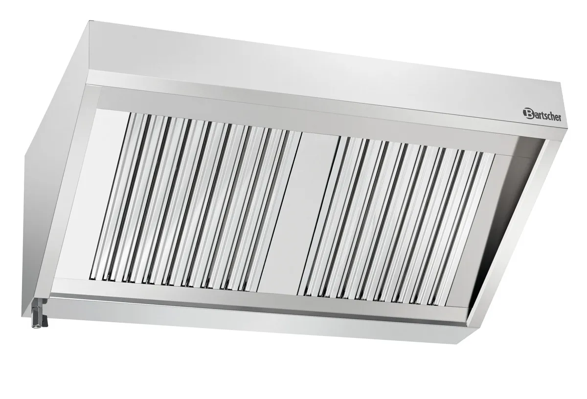 Cappa a Parete con Illuminazione - L 1200 x P 700 mm
