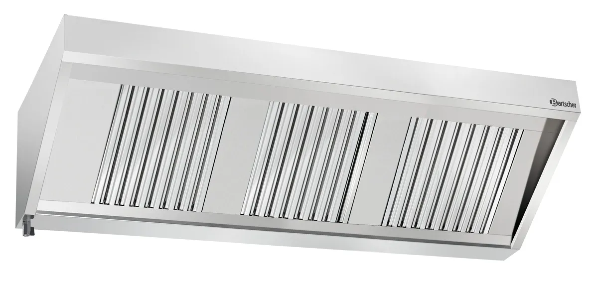 Cappa a Parete con Illuminazione - L 1800 x P 700 mm