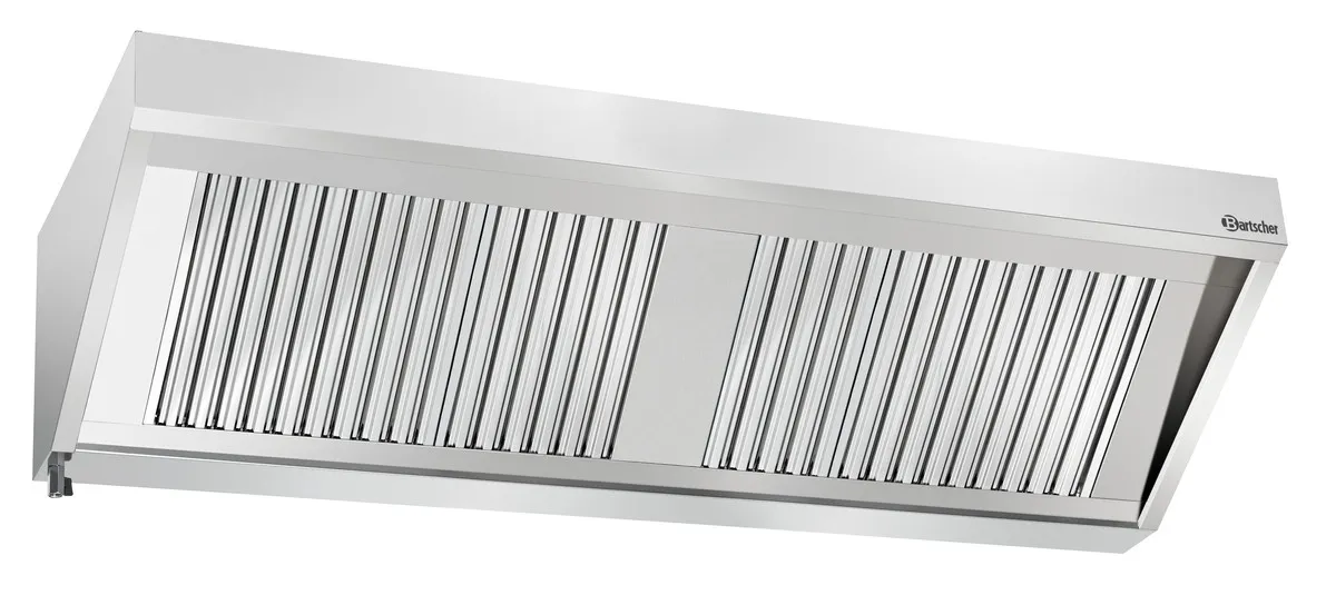 Cappa a Parete con Illuminazione - L 2000 x P 700 mm