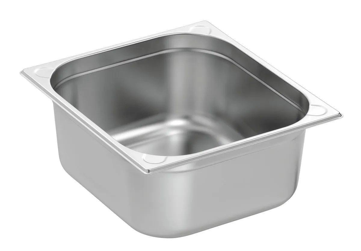 Bacinella Gastronorm GN 2/3 Basic Line - Profondità 150 mm - 13 L