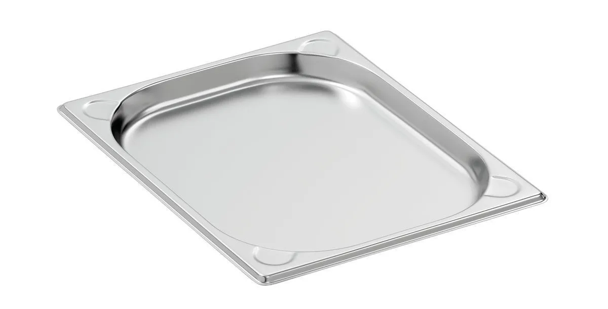 Bacinella Gastronorm GN 1/2 Basic Line - Profondità 20 mm - 1,6 L