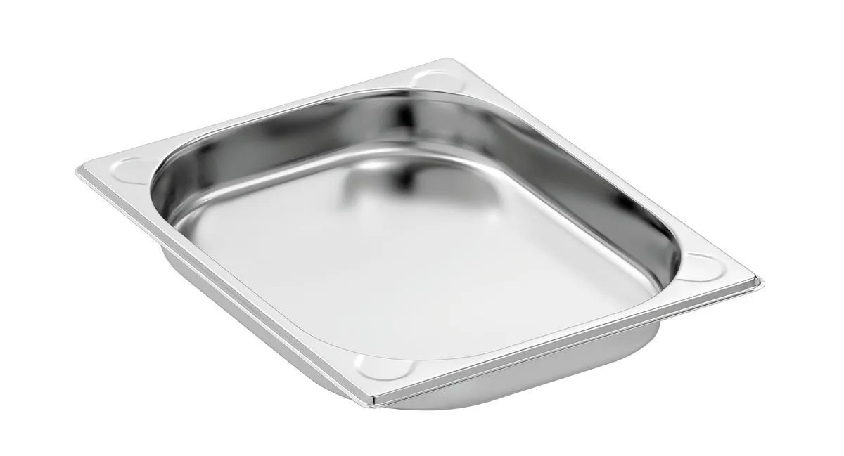 Bacinella Gastronorm GN 1/2 Basic Line - Profondità 40 mm - 2 L