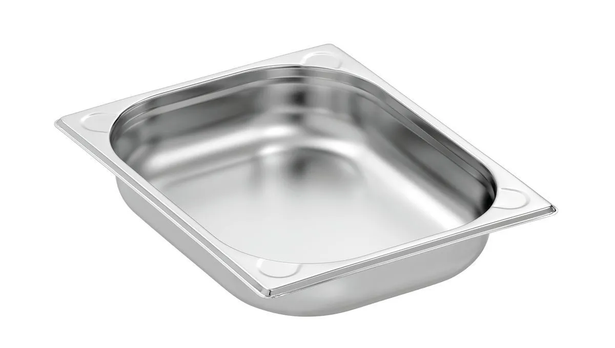Bacinella Gastronorm GN 1/2 Basic Line - Profondità 65 mm - 4 L