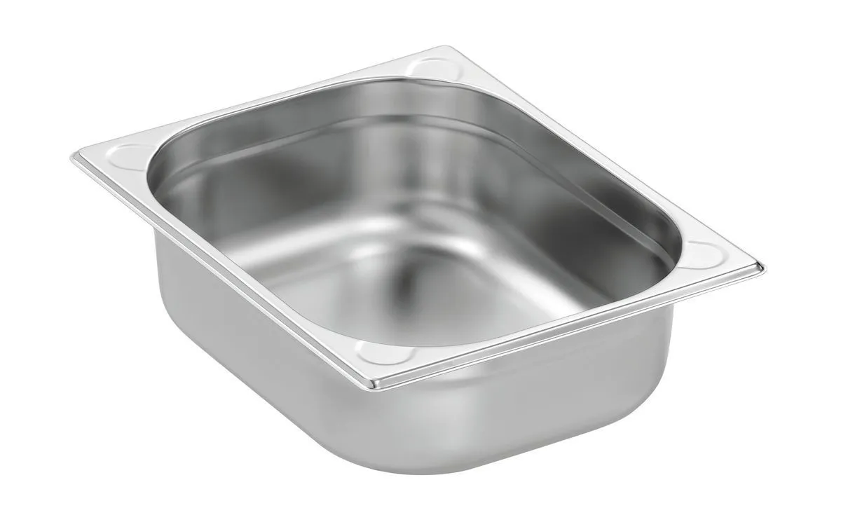 Bacinella Gastronorm GN 1/2 Basic Line - Profondità 100 mm - 6,5 L