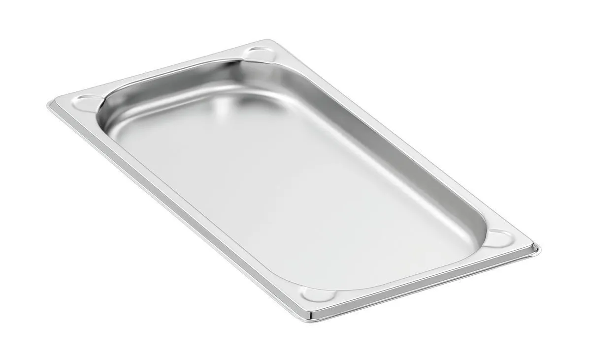 Bacinella Gastronorm GN 1/3 Basic Line - Profondità 20 mm - 1,1 L