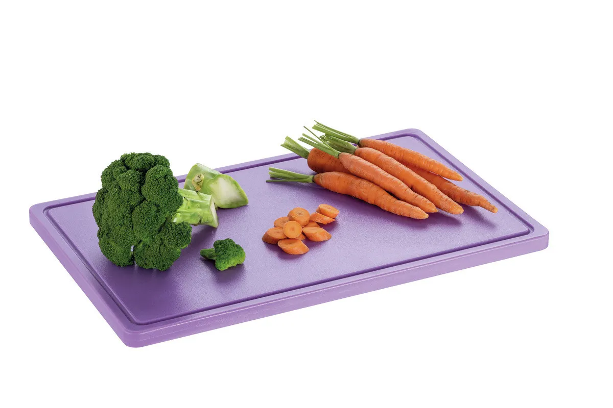 Tagliere 530 x 325 mm - Viola - 20 mm di Spessore