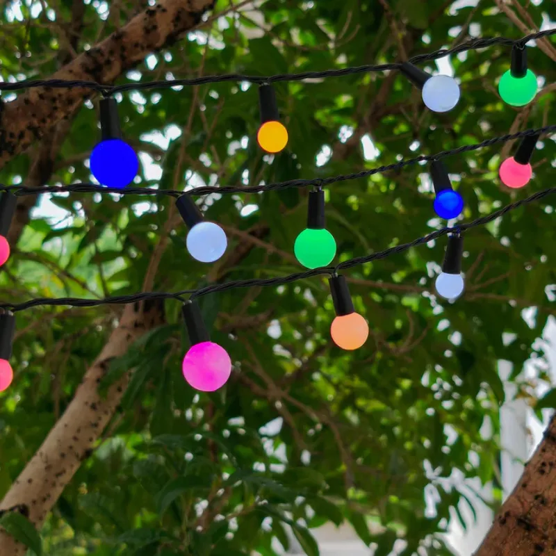 Ghirlanda Luminosa Solare Multicolore 9.9 m - Billy RGB
