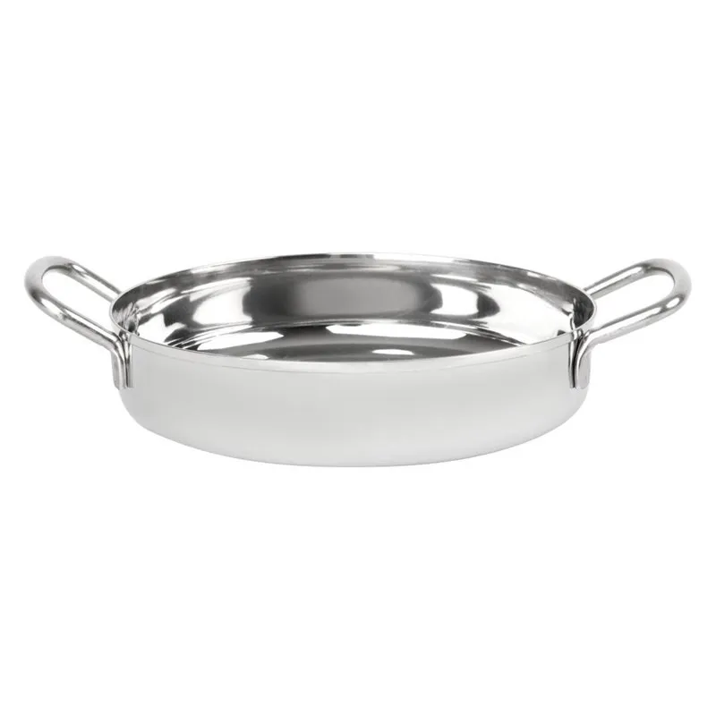 Piatto in acciaio inox Tavola Presentazione 180 mm