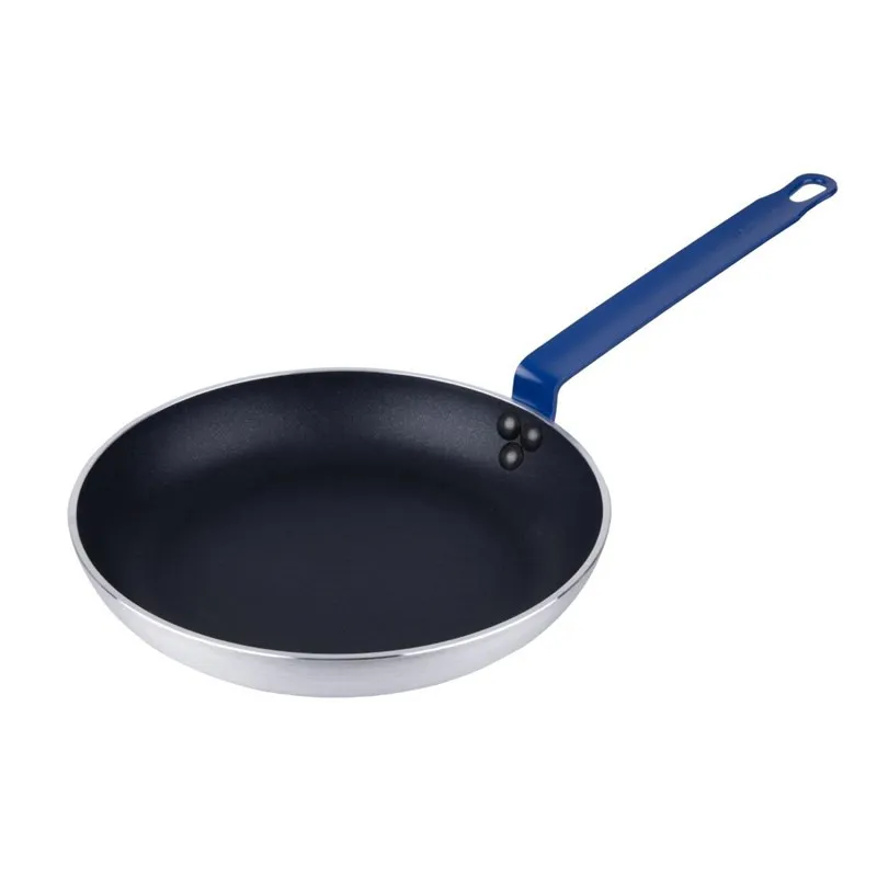 Padella Antiaderente in Alluminio Teflon Plus Manico Blu 28cm