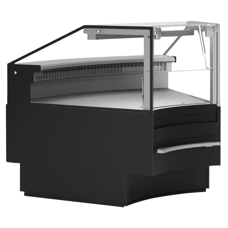Bancone Refrigerato a Modulo Angolare a 45° - 230 L
