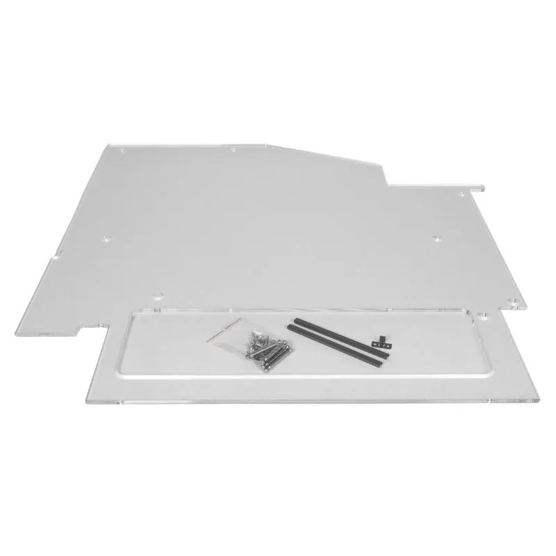 Separatore fisso in plexiglass per frigorifero da supermercato