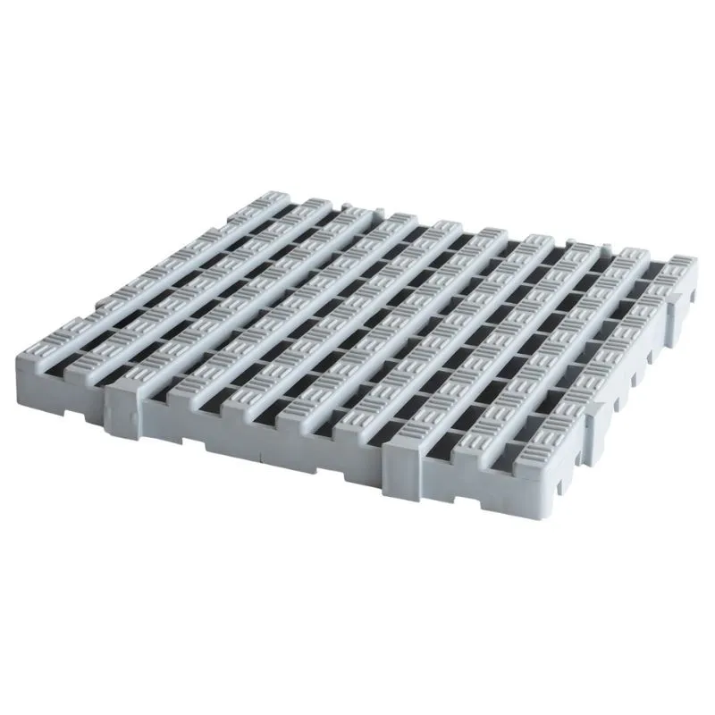 Grigliato HACCP - 50 x 50 cm - Spessore 50 mm - Grigio