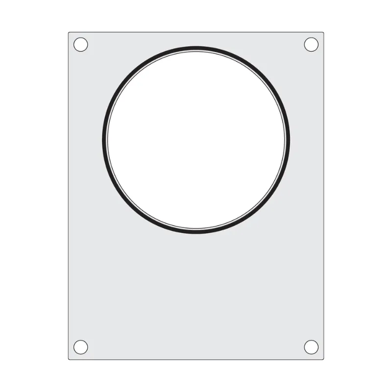 Matrice di Sigillatura per Sigillatrice Manuale - 1 Scomparto Rotondo